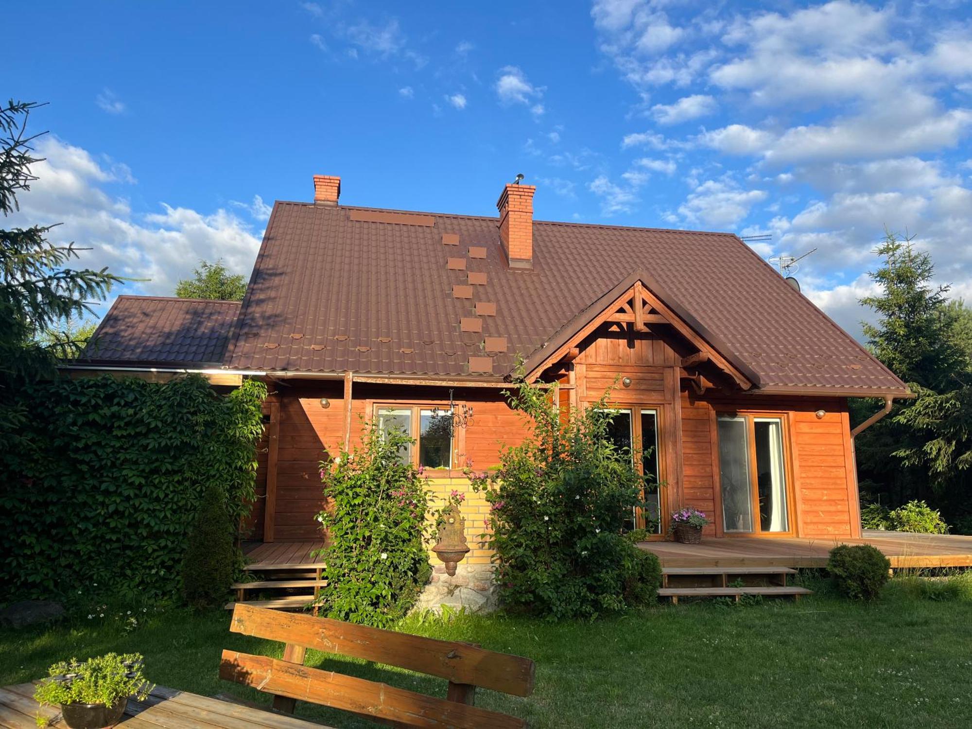 Drewniany Dom W Cudownej Okolicy "Twoja Ostoja" Vila Brusy Exterior foto